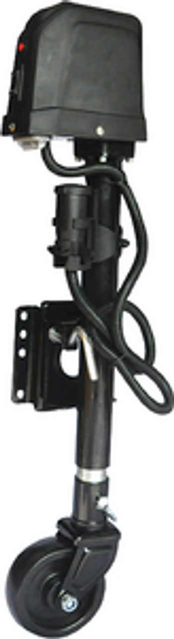 SEACHOICEÂ® - ELECTRIC JACK W/ CASTER AND 7-WAY CONNECTOR - Travel: 10"