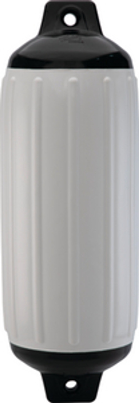 Taylor MadeÂ® - SUPER GARDâ„¢ INFLATABLE VINYL FENDER - Size: 6Â½" x 22" Color: White Boat Size: 20'-25'