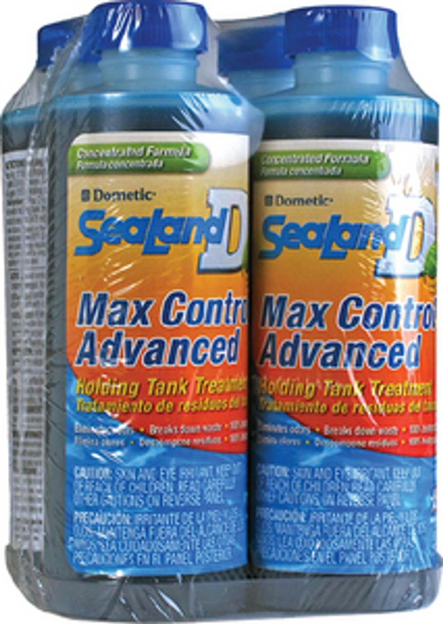 DOMETIC - MAX CONTROL ADVANCED HOLDING TANK DEODORANT - Size: 8 oz. Liquid 4/pk