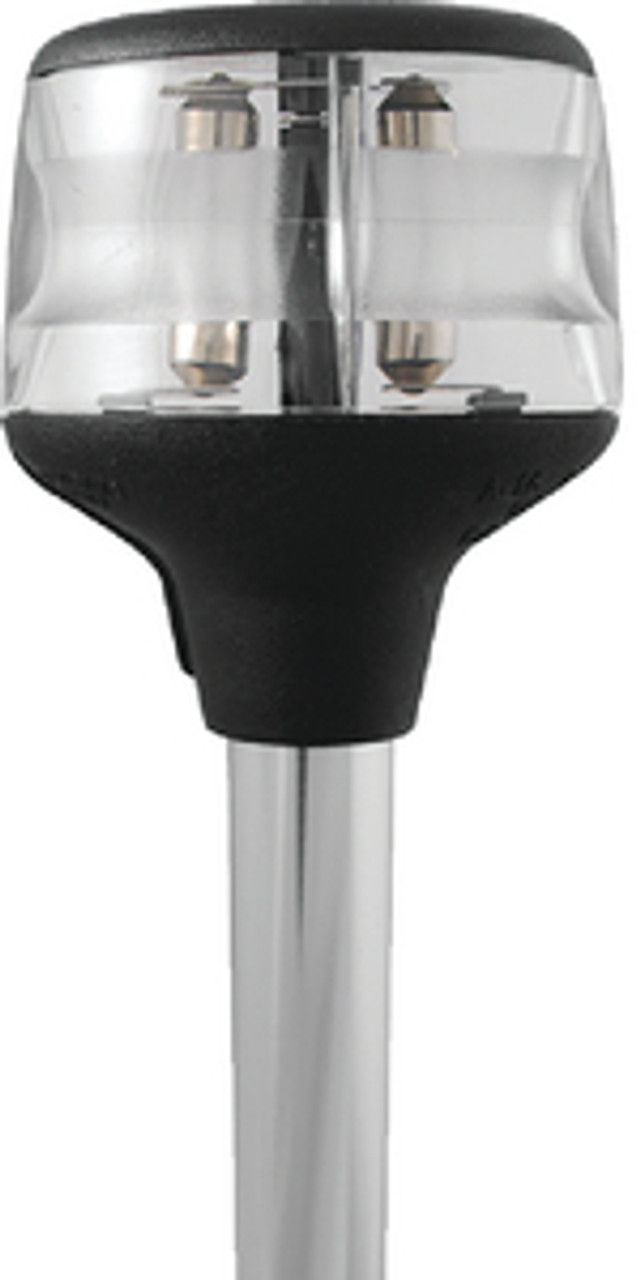 attwoodÂ® - 3NM ANCHOR/MASTHEAD LIGHT w/LIGHTARMORâ„¢ BASE - Height: 20" Base Black: Composite Pole: Aluminum