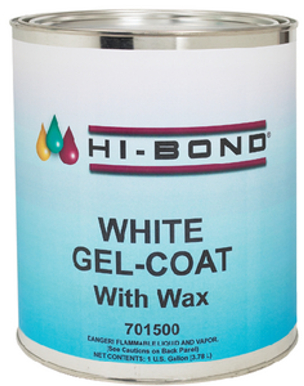 HI-BINDÂ® - GEL COAT WITH WAX - Color: White Size: Pint