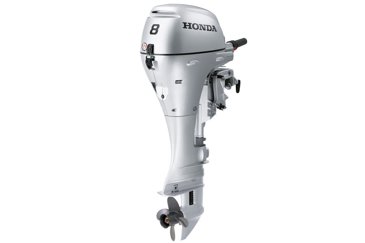 Honda Marine 8 HP Outboard Motor - Manual Start - 15 Inch Transom - BF8DK3SHA