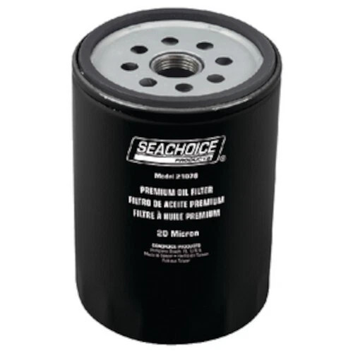 Seachoice 20 Micron Oil Filter Replacement for Ford Long Block