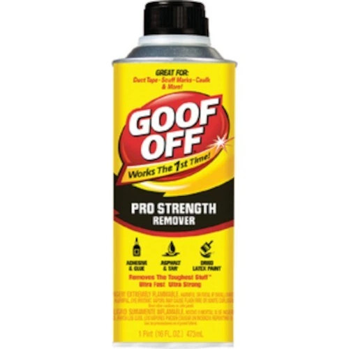 Goof Off Pro Strength Remover 16 oz - Removes Tough Stains and Messes