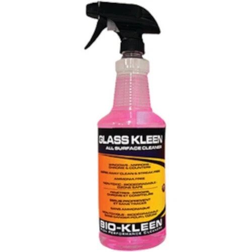 Bio-Kleen Glass Kleen All Surface Cleaner for Boats, RVs, and Auto - Quart