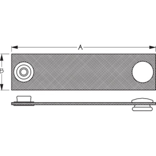 Sea-Dog Line 1-1/2" Add-A-Snap - Snap Length Extender, White - Pack of 2