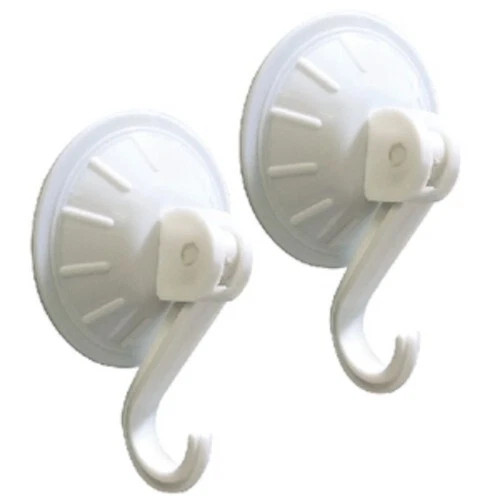 Seachoice Universal Hooks 2-Pack - Multi-Use Wall Mount, Sturdy & Durable