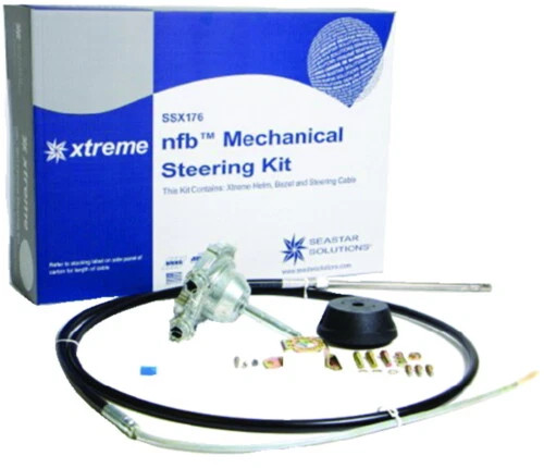21 Ft Seastar Teleflex Xtreme No Feedback NFB Rotary Steering System for Boats