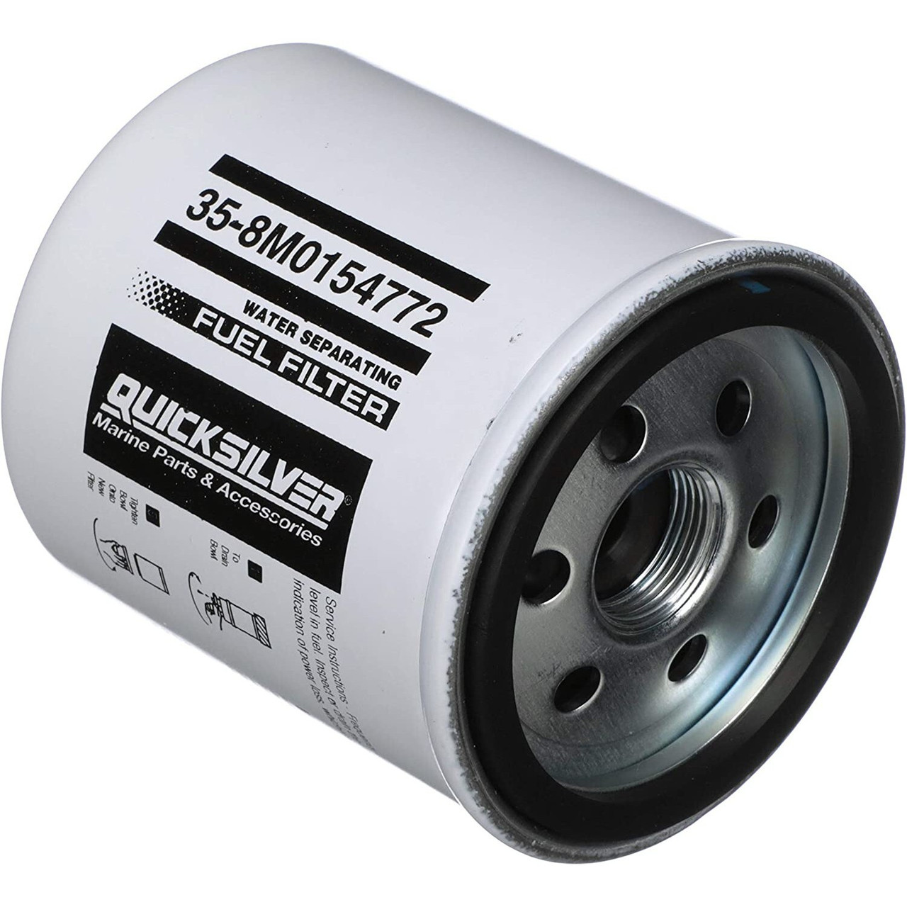Quicksilver 8M0154772 Water Separating Fuel Filter for Johnson/Evinrude
