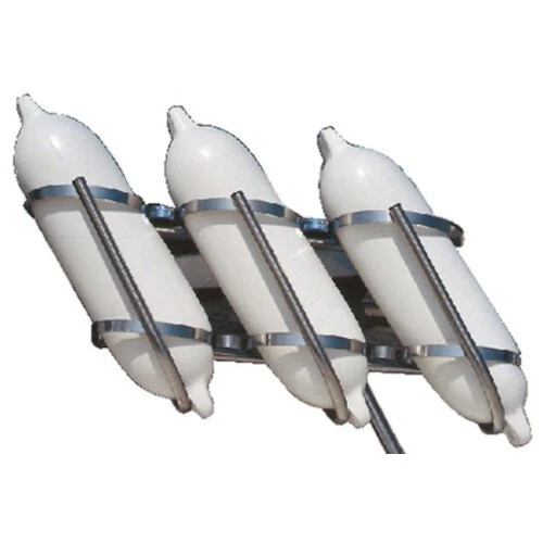 Taylor Made Stainless Steel 3 Fender Holder Rack for 9 to 11 Inch Fenders