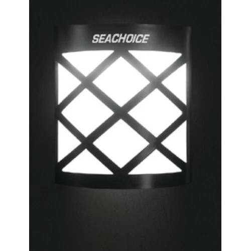 Seachoice Solar Side-Mount Warm White LED Lamp for Gardens, Docks and More