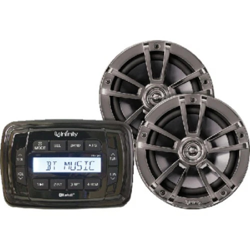 Infinity Marine MPK250 AM / FM / USB Bluetooth Stereo Package for Boats