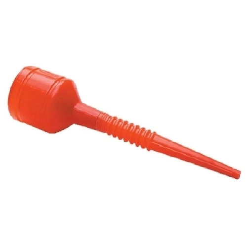 Seachoice Orange Plastic Funnel with Long Flexible Spout for Boats