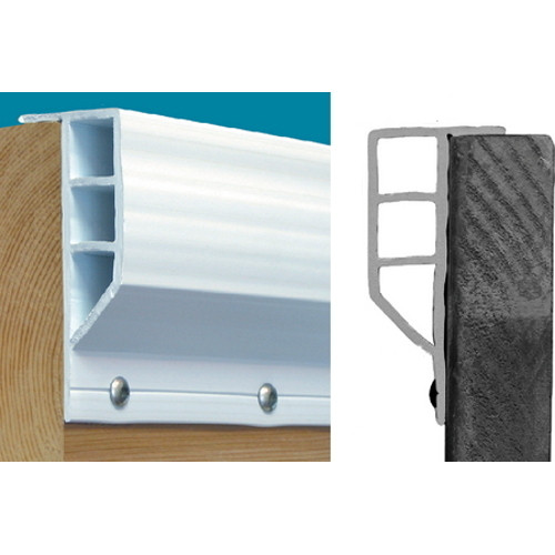 16 Feet Heavy Duty Full Face Profile Dock Edging Bumper for Boats