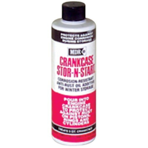 Crankcase Stor-N-Start Oil Additive for Motors, 8 oz - Treats 5 Qts