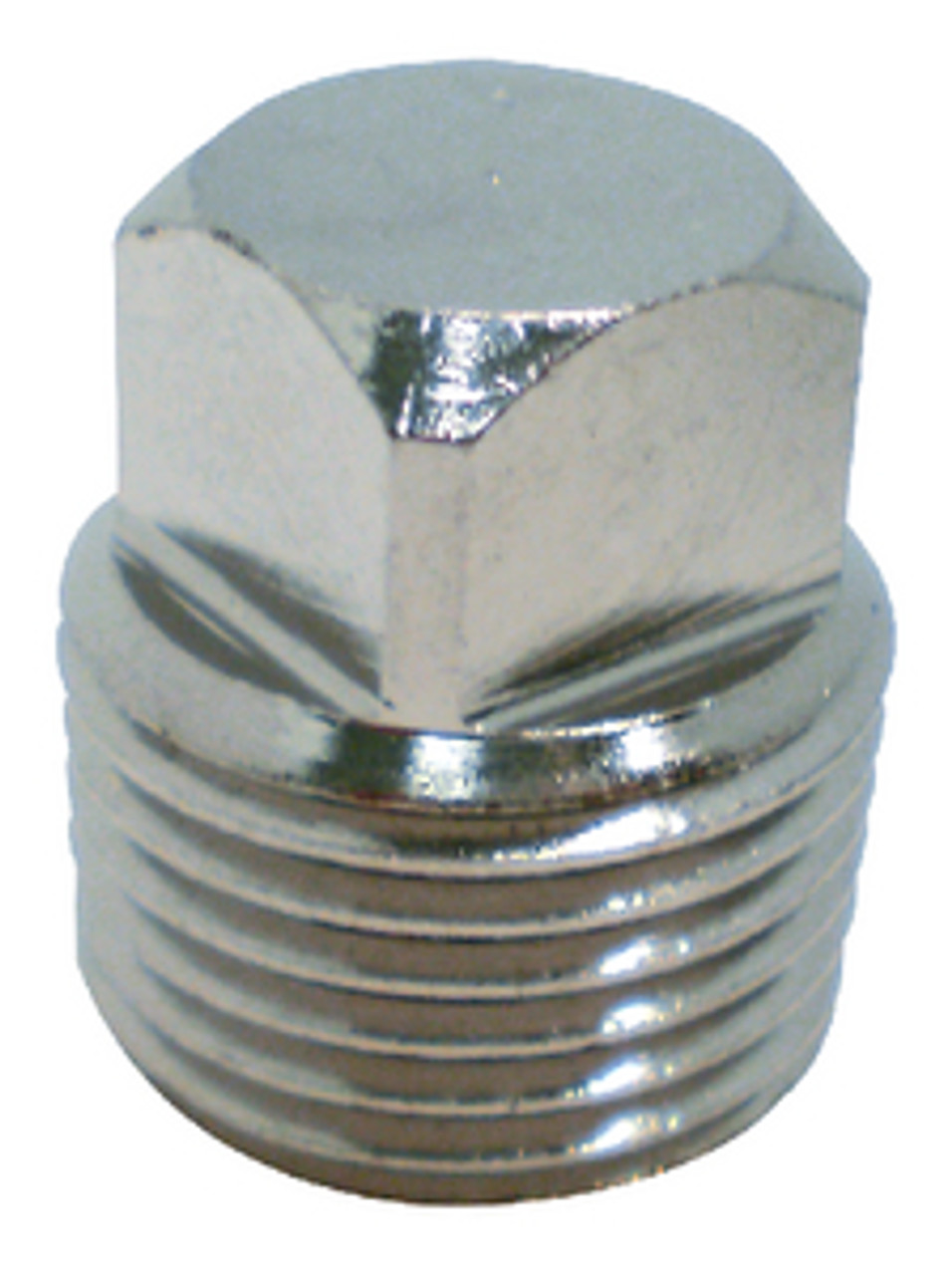 Chrome Plated Brass Garboard Drain Replacement Plug for Boats - 1/2 Inch NPT
