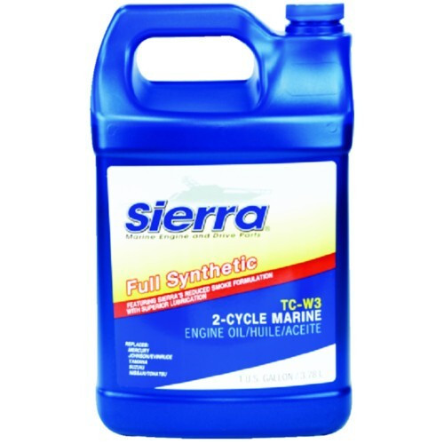 Sierra Full Synthetic TC-W3 2-Stroke Marine Engine Oil, Gallon