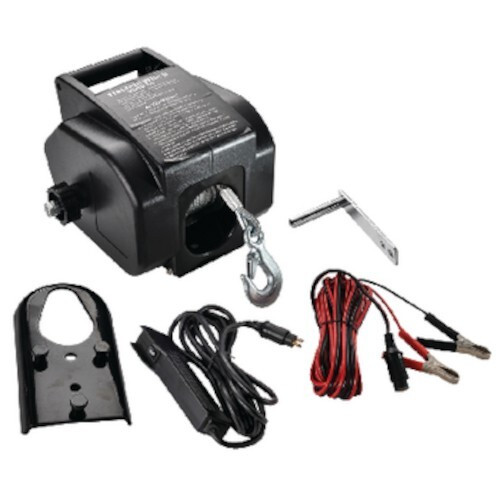 3/16" x 30' Cable Electric Winch for Boat Trailers - 2000 lbs. Max Load