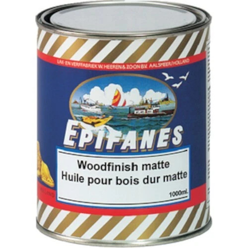 Epifanes Matte Wood Finish for Marine or Household Woods - 1000ml Can