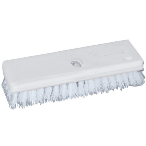 Captain's Choice 7 Inch Long Teak Brush, Firm Bristles