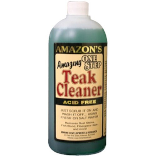 Amazon One-Step Teak Cleaner 32oz - Professional Solution for Teakwood Cleaning