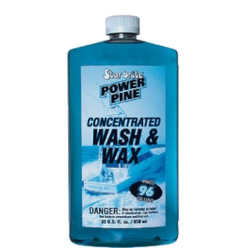 Star Brite Power Pine Concentrated Wash & Wax for Boats - 32 oz.