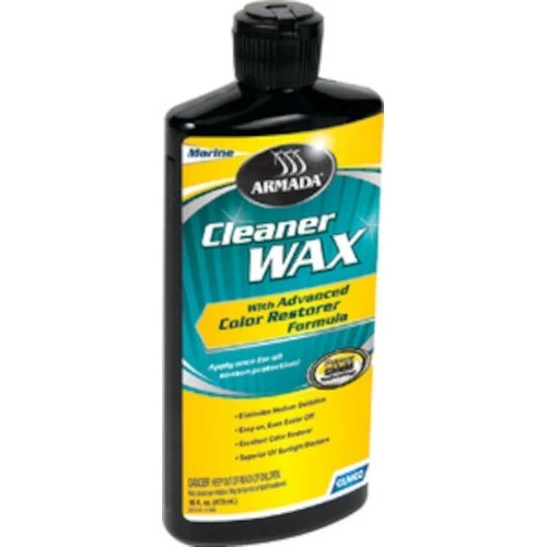 Armada Marine Liquid Cleaner Wax Removes Rust, Chalking, and More - 16oz.