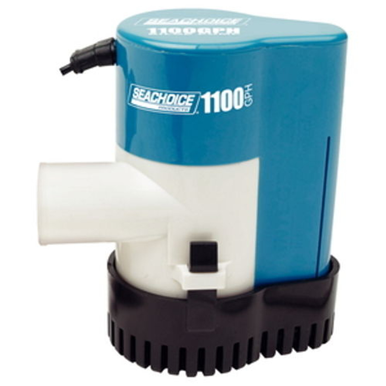 1,100 GPH Electric Submersible Automatic Bilge Pump for Boats 1-1/8 Inch Outlet