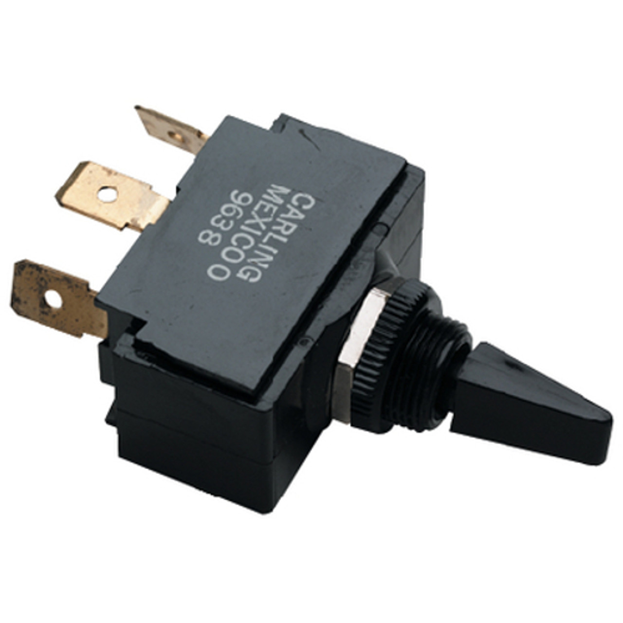 Black SPDT 3 Position On / Off / Momentary On Bilge Pump Toggle Switch for Boats