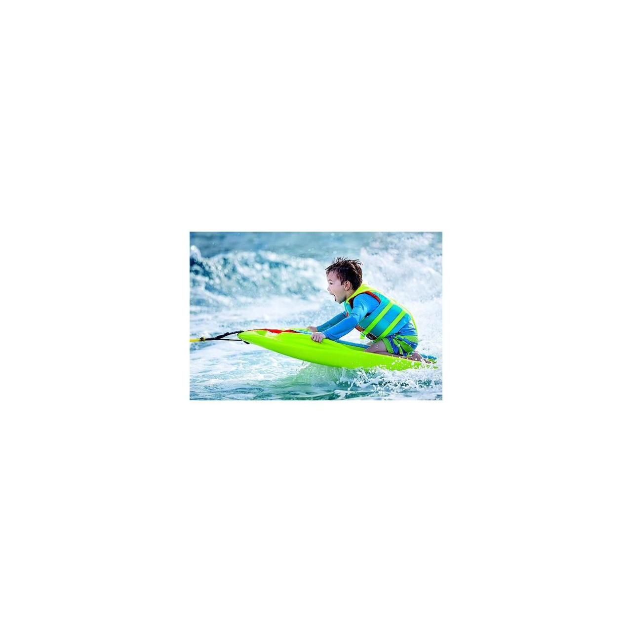 ZUP Coast 80 Multi-Porpose Watersport Training Board for Kids, Yellow