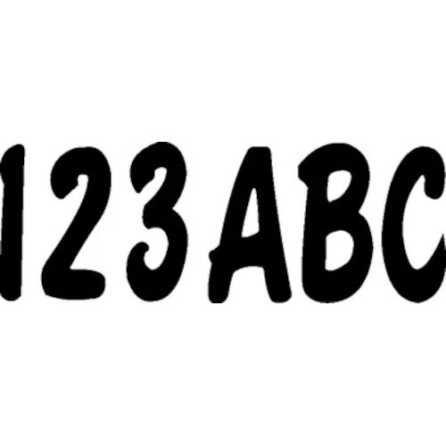 3 Inch Series 200EC Registration Kit for Boats and More - Black