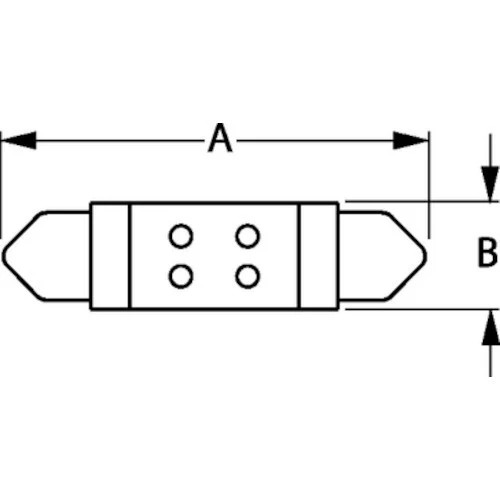 Sea-Dog Line 6 LED Replacement 1-1/2" x 3/8" Festoon Bulb - 12V