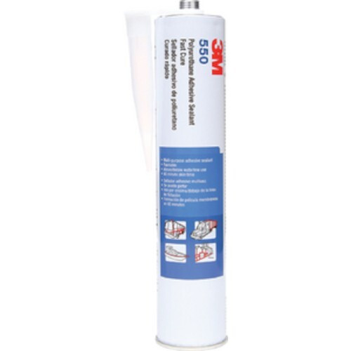 10-1/2 oz White Polyurethane Adhesive Sealant 550 Fast Cure for Boats and More
