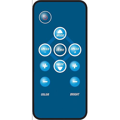 Seachoice 10-inch LED Subwoofer - Black, Marine Boat Audio Bass Speaker