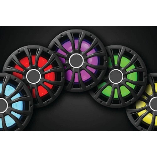 Seachoice 10-inch LED Subwoofer - Black, Marine Boat Audio Bass Speaker