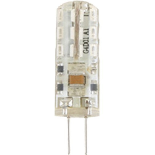 Scandvik Type G4 Bottom-Pin Replacement 1 LED Halogen Look-A-Like, Blue