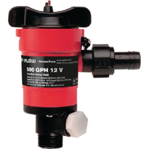 Johnson Pump Dual Port 1250 GPH Pump - 12V