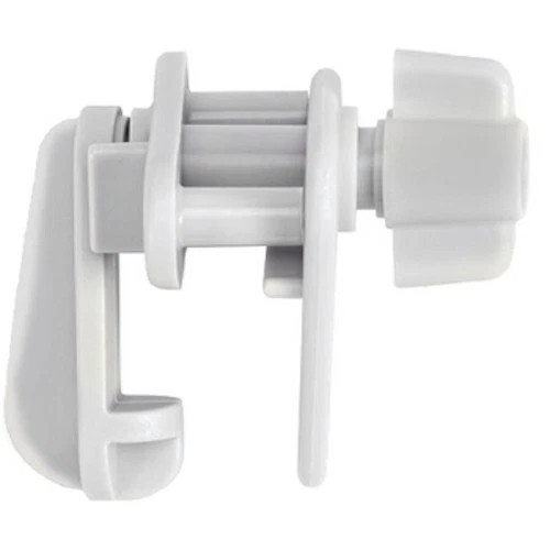 Seachoice Pontoon Gate Latch for 1" - 1-1/4" Square Frames, White