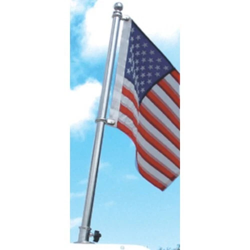 Taylor Made 18 Inch Marine Grade Stainless Steel Flag Pole Kit