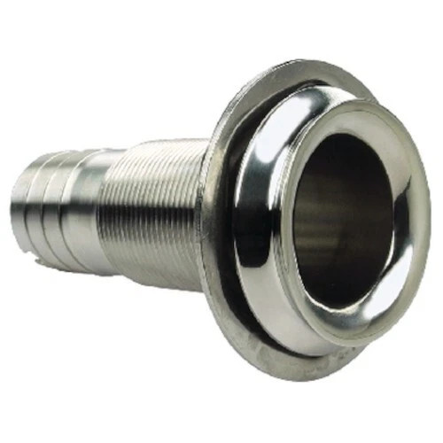 Seachoice Mega-Flow Dripless Stainless Steel Thru Hull - 1-1/8" Hose