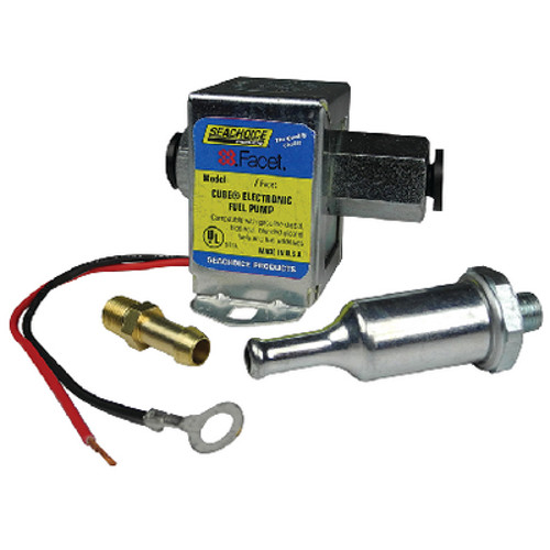 30 GPH Cube Electronic Fuel Pump for Boats - Regulated at 4.0 to