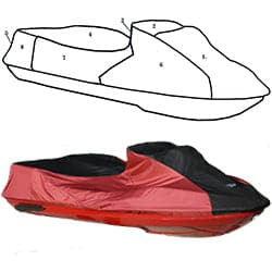 Custom Storage cover for Sea-Doo 2000-2003 LRV
