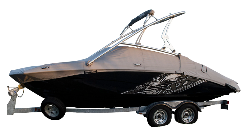Jet Boat Storage Cover for Yamaha AR, SX 240 HO 2010-12, SXT1800 2011 (Dark Green)