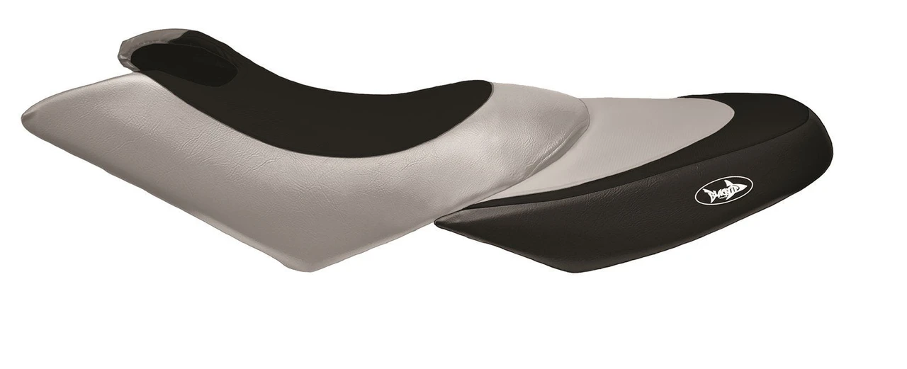 BlackTip Jetsports Seat Cover for Sea-Doo GTX 4-Tec RXT RXTX Wake 2002-2009 (Gray/Black)