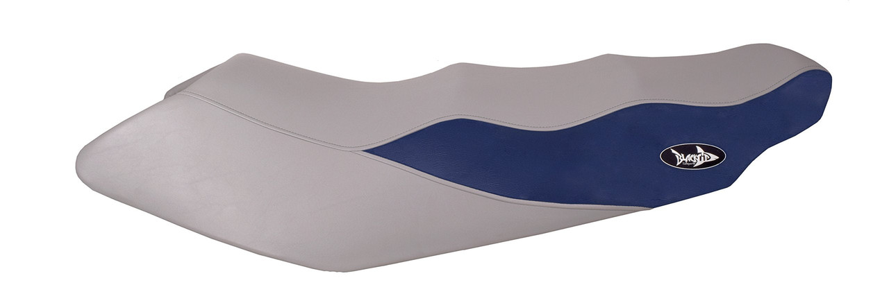 BlackTip Jetsports Seat Cover for Yamaha VX110 Sport/Deluxe Non Cruiser 2005-09 (Royal Blue/Gray)