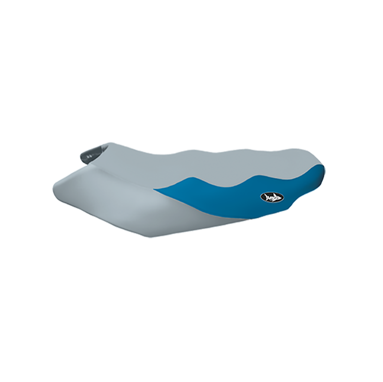 BlackTip Jetsports Seat Cover for Yamaha VX110 Sport/Deluxe Non Cruiser 2005-09 (Deep Blue/Light Gray)
