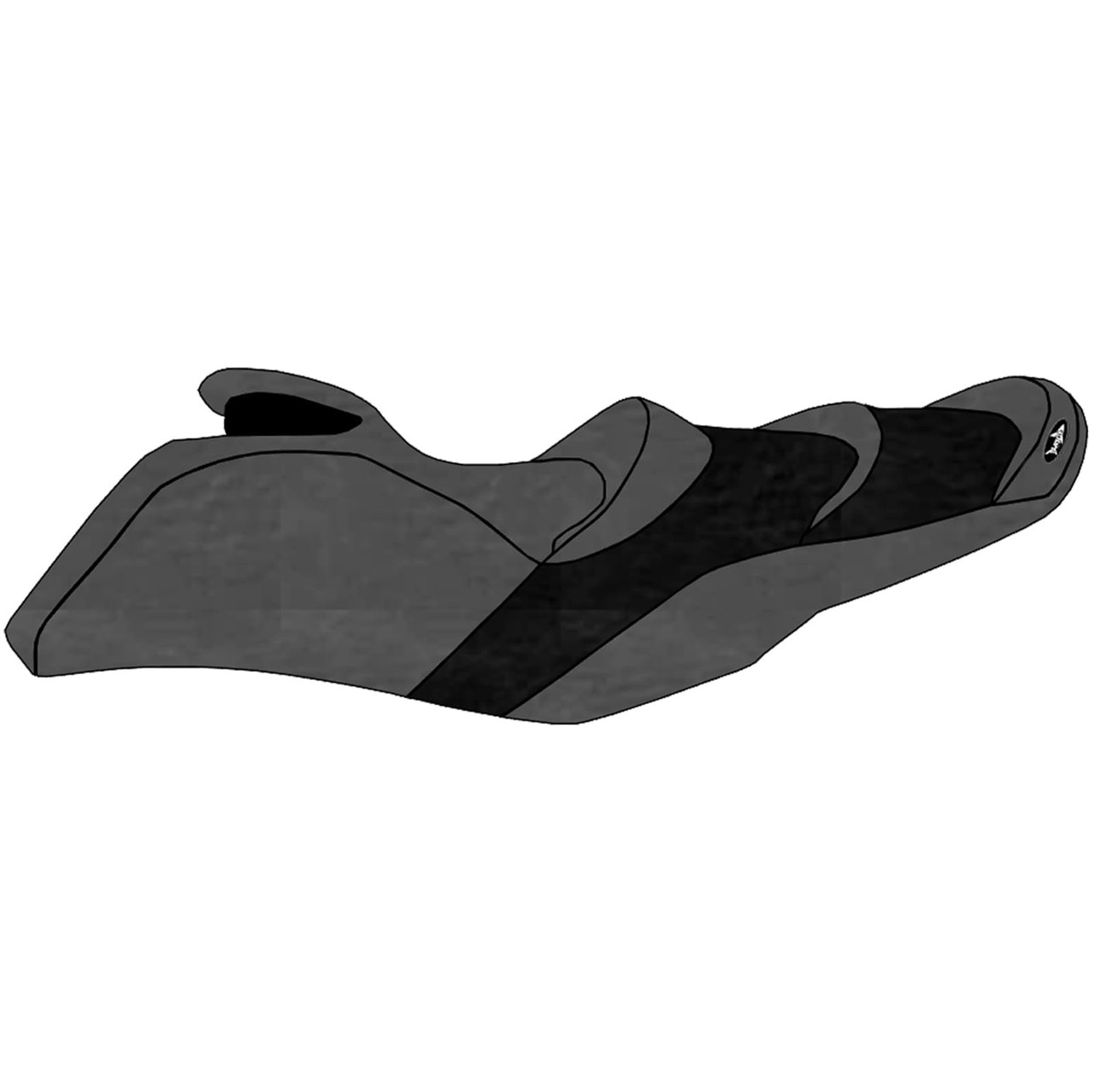 BlackTip Jetsports Seat Cover for Sea-Doo GTX 2016-2017 (Gold/Black)