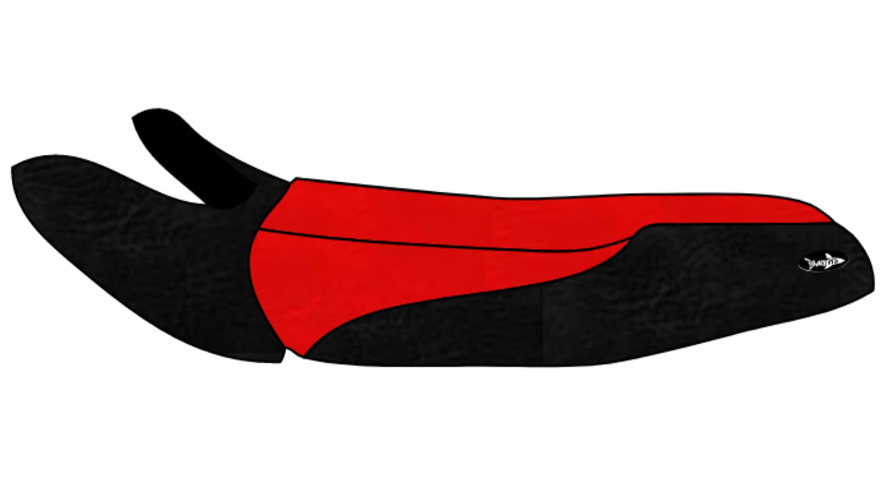 BlackTip Jetsports Seat Cover for Kawasaki 900 1100 STX STS 1997-2002 (Red/Black)