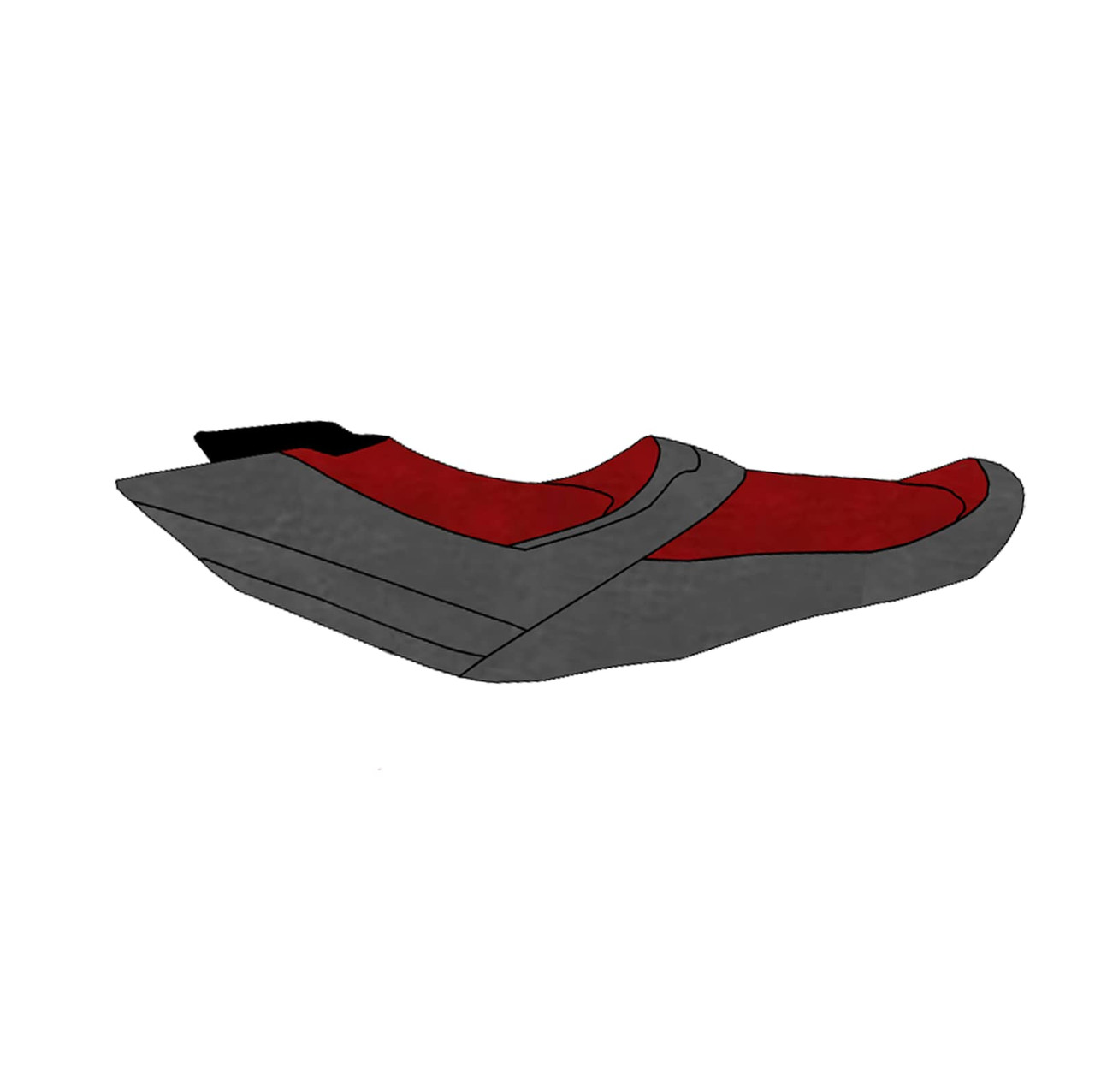 BlackTip Jetsports Seat Cover for Sea-Doo GTX/LTD iS/GTX is 155/215 2009-2015 (Gold/White/Black)