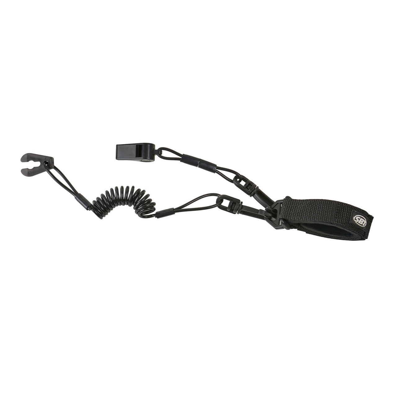 Pro Floating Lanyard with Whistle for Yamaha EW2-68348-00 (Black)
